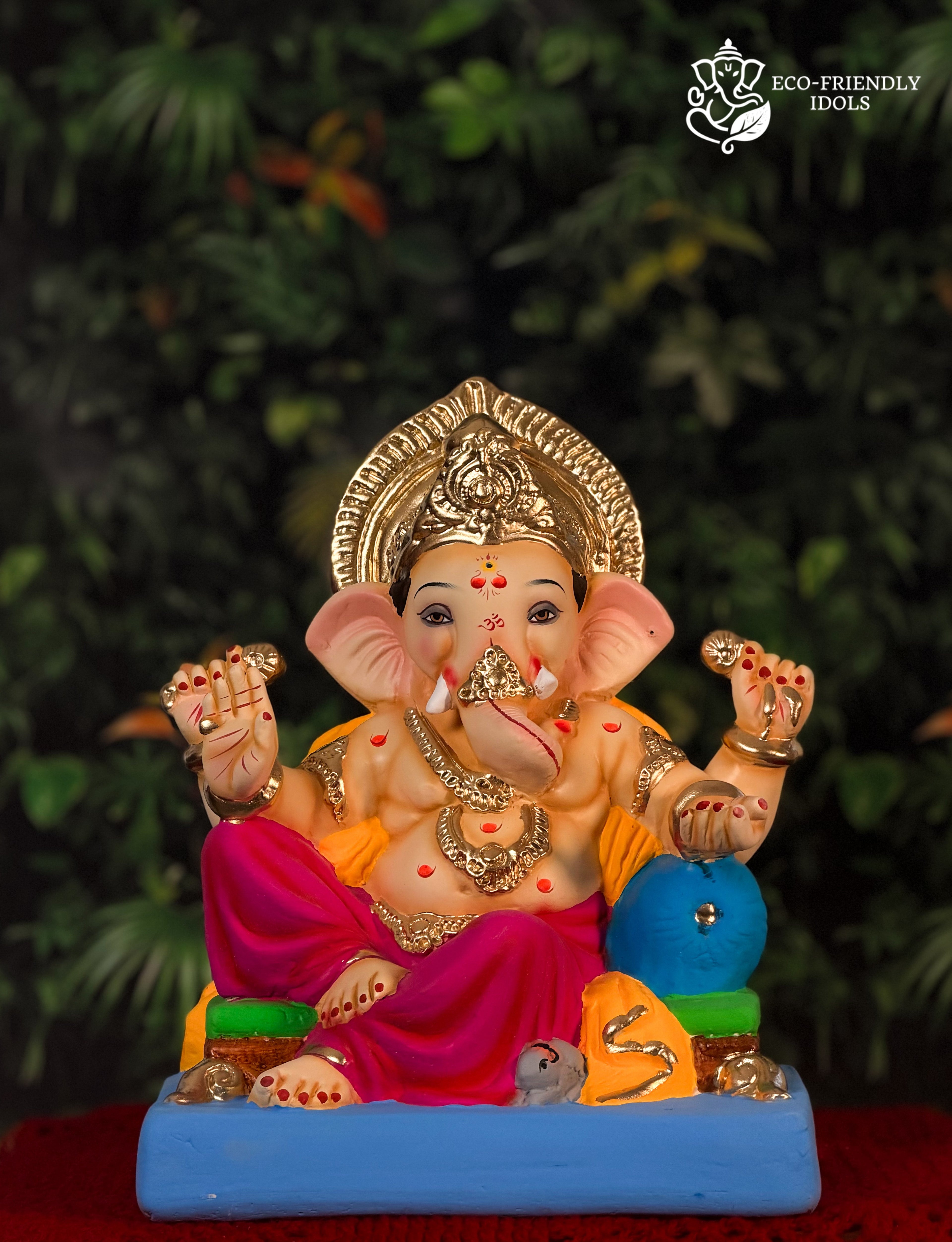 Rajeshai with Load in Pink & Yellow (14 Inches)