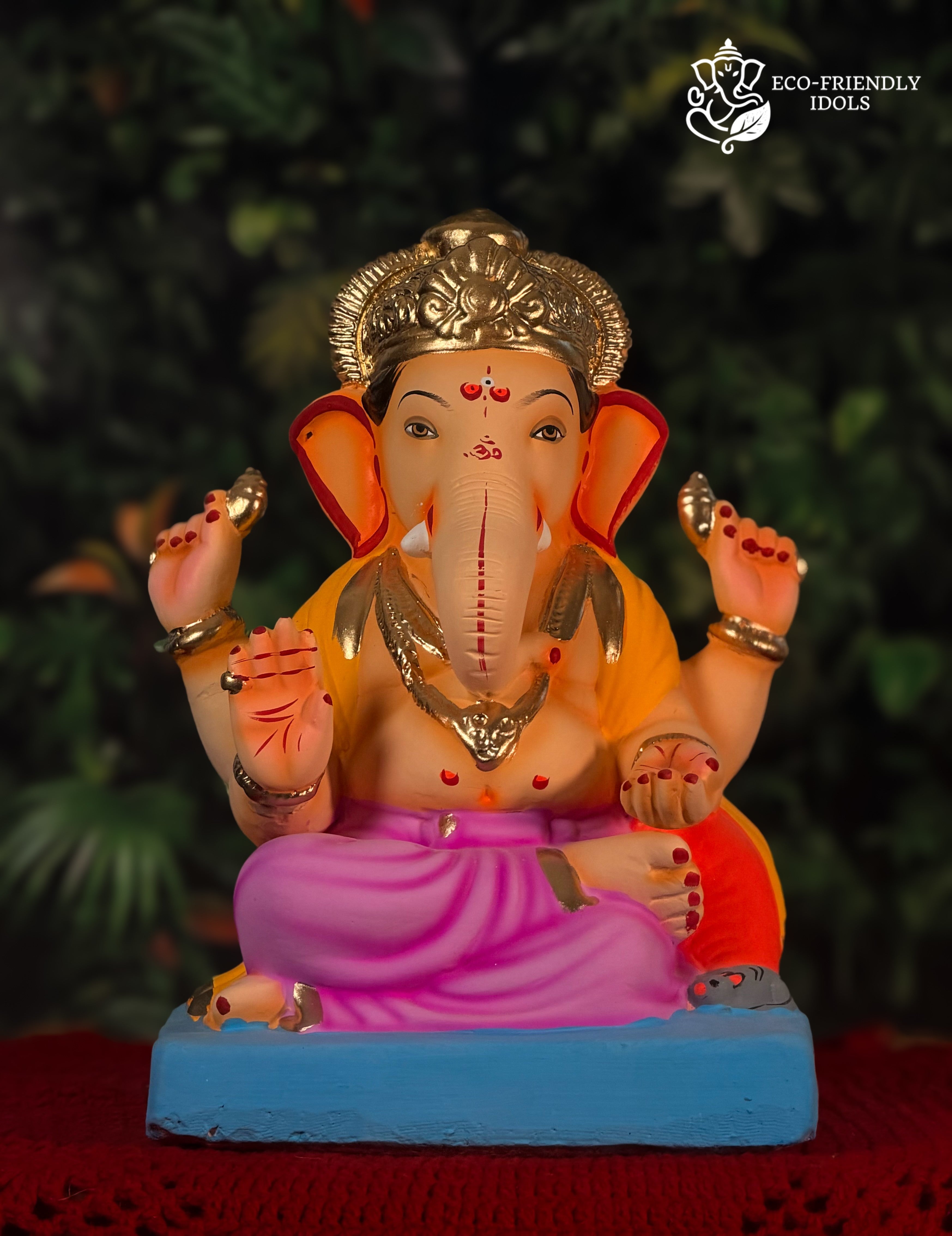 Load Shivrekar in Purple & Yellow (12 Inches)