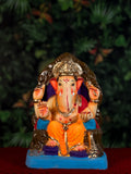 Laal Baug Raja Yellow & Red (10 Inches)