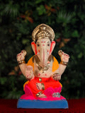 Nakshi on Kamal in Orange & Yellow (14 Inches)