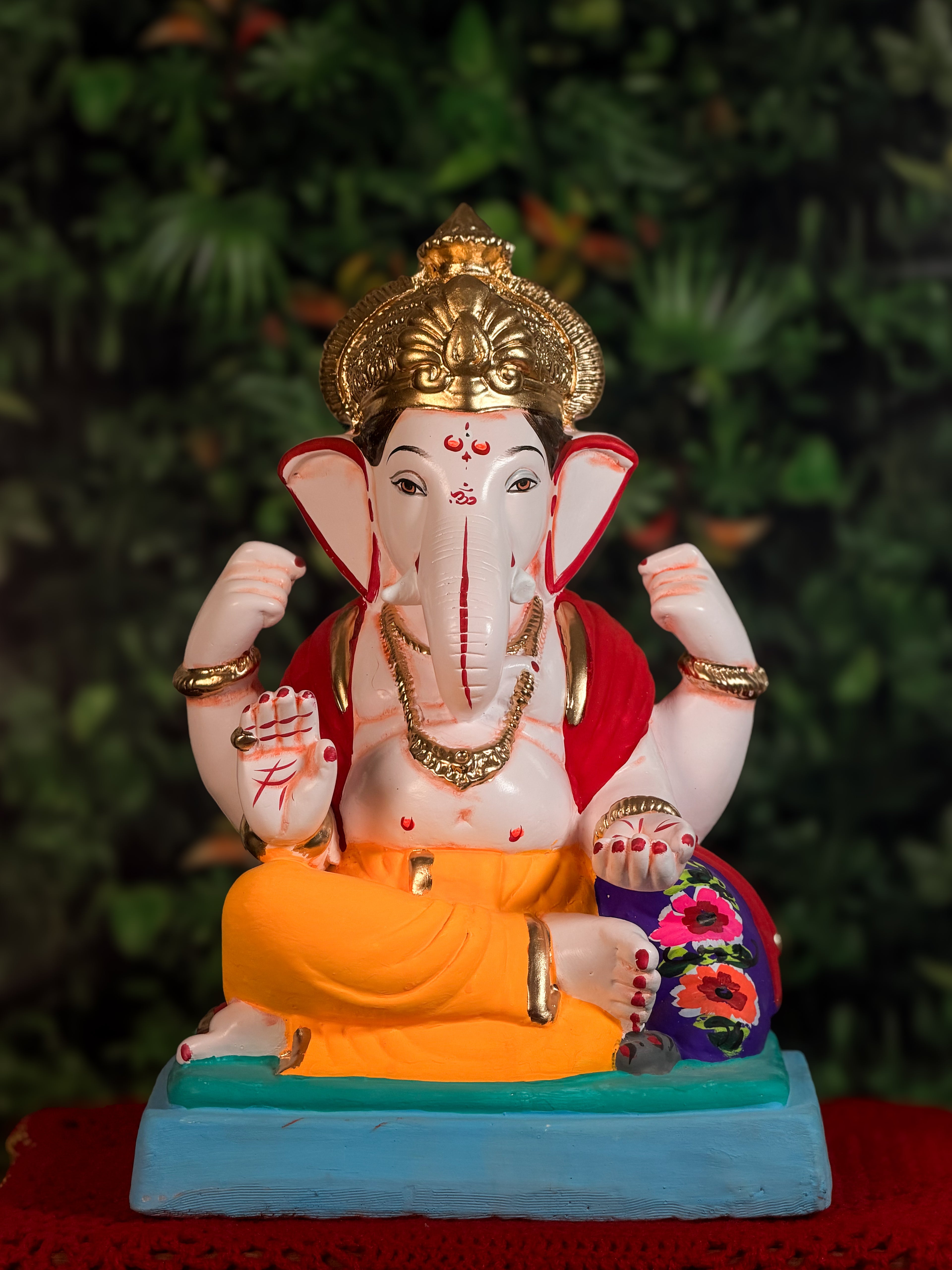 Load Shivrekar in Yellow & Red (16 Inches)
