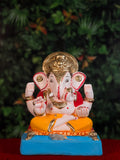 Dagdusheth in Yellow & Red (12 Inches)